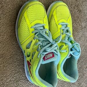 NIKE NEON DUAL FUSION TRAINERS